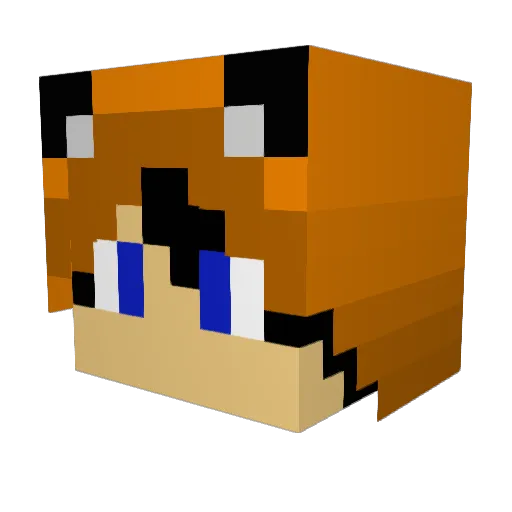 legoboy04 Minecraft avatar head, 3D render