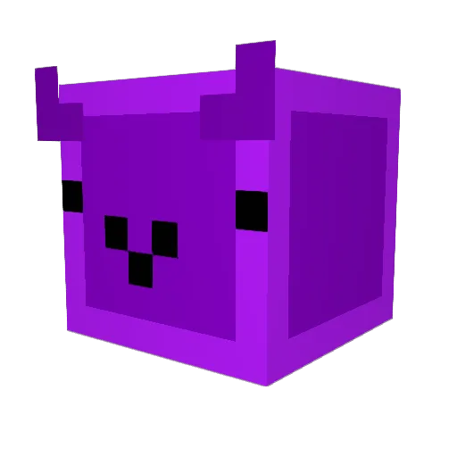 legocj Minecraft avatar head, 3D render