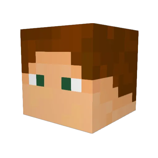 legojackd2003 Minecraft avatar head, 3D render