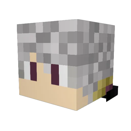 legokid218 Minecraft avatar head, 3D render