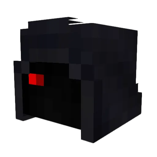legolegion Minecraft avatar head, 3D render