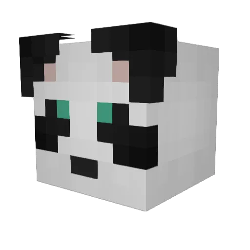 legomanbtw Minecraft avatar head, 3D render