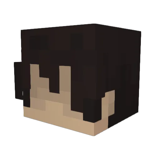 legomas11 Minecraft avatar head, 3D render