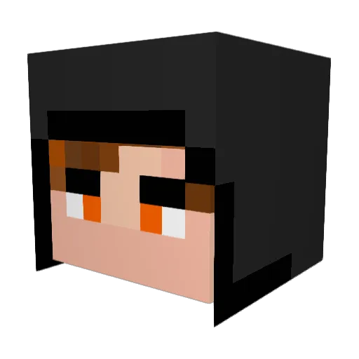 legosman2002 Minecraft avatar head, 3D render