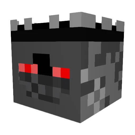 legoteck Minecraft avatar head, 3D render