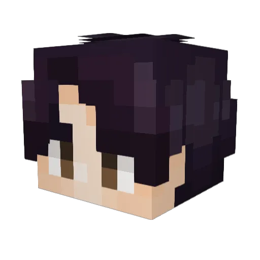 legoworld01 Minecraft avatar head, 3D render