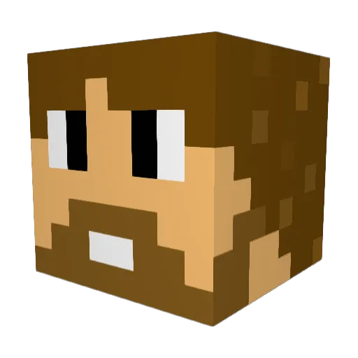 leightonh1999 Minecraft avatar head, 3D render