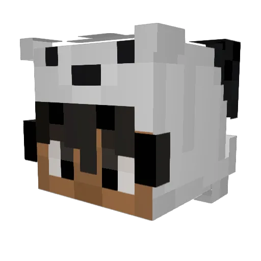 leikeze26 Minecraft avatar head, 3D render