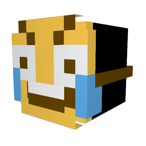 leitodiego Minecraft avatar head, 3D render