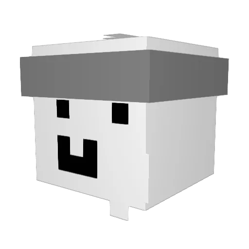 lejianliu Minecraft avatar head, 3D render