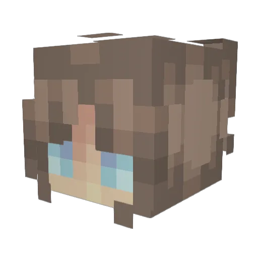 lejoha13 Minecraft avatar head, 3D render