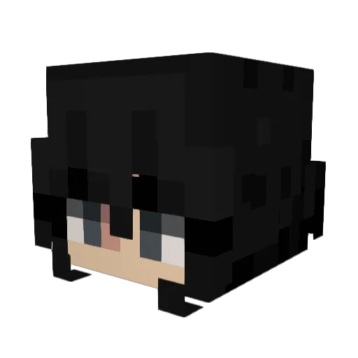 lejonhart Minecraft avatar head, 3D render