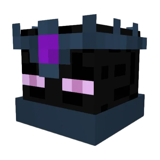 lekozil Minecraft avatar head, 3D render