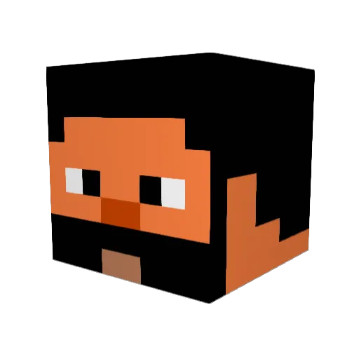 leland5769 Minecraft avatar head, 3D render