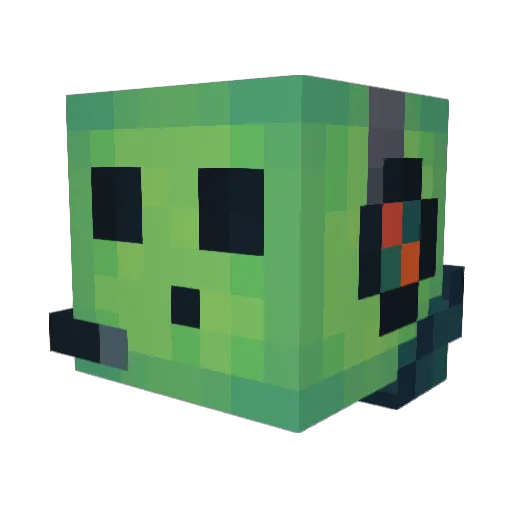 lelchpop0109 Minecraft avatar head, 3D render