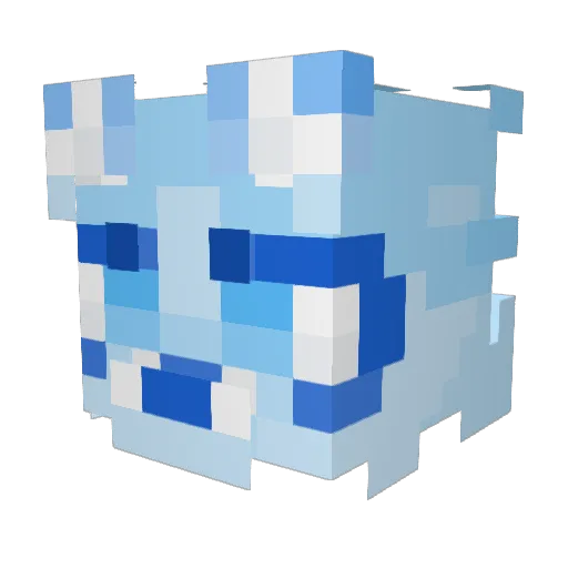 lellough Minecraft avatar head, 3D render