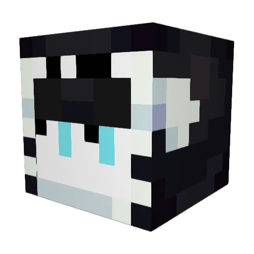 lemon0512 Minecraft avatar head, 3D render