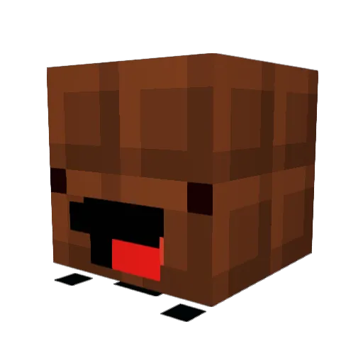 lemon_chocolate Minecraft avatar head, 3D render