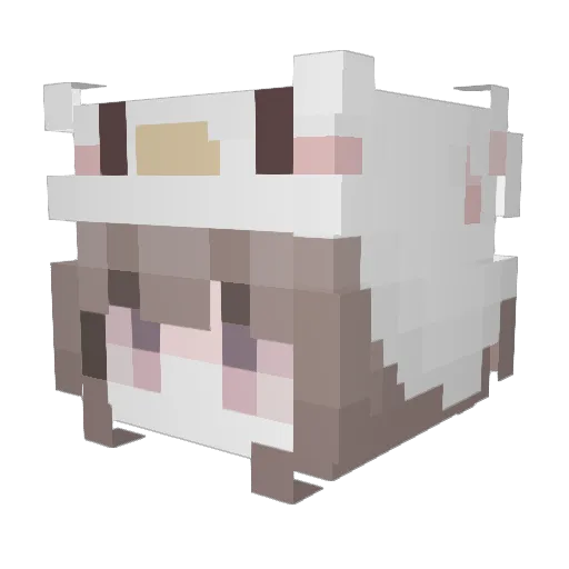 lemon_mi_ Minecraft avatar head, 3D render
