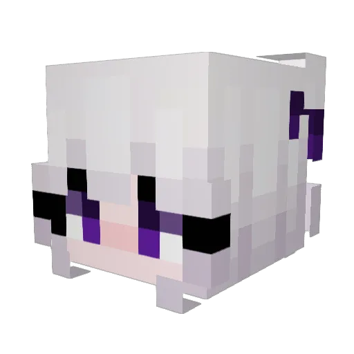 lemon_xc Minecraft avatar head, 3D render