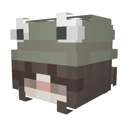 lemonade1612 Minecraft avatar head, 3D render
