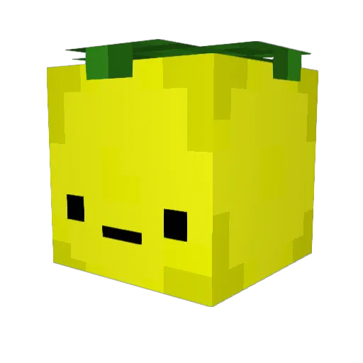 lemonadejuice1 Minecraft avatar head, 3D render