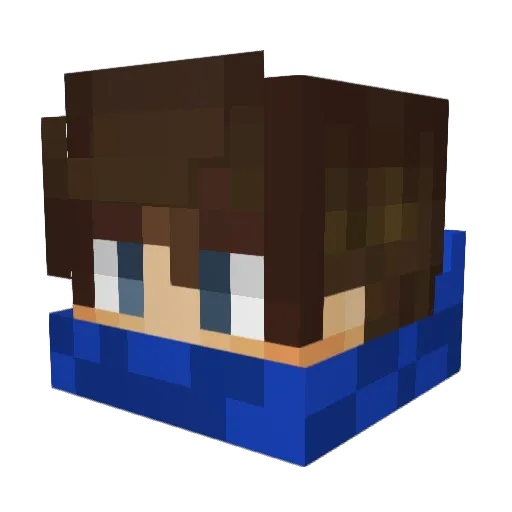 lemonbeast297 Minecraft avatar head, 3D render