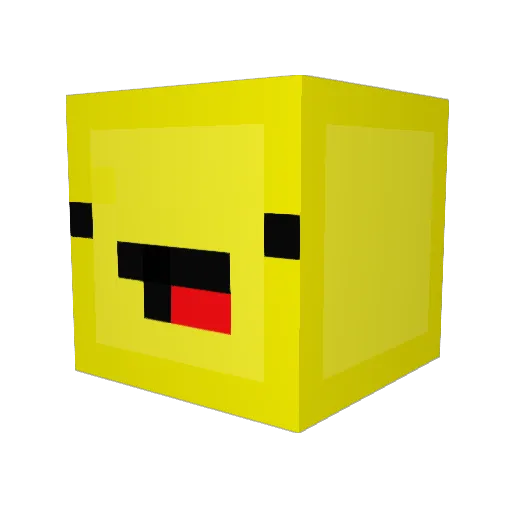lemonboypro Minecraft avatar head, 3D render