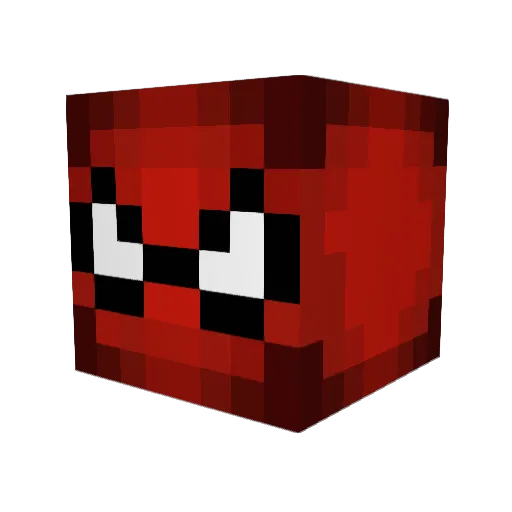 lemonelly Minecraft avatar head, 3D render