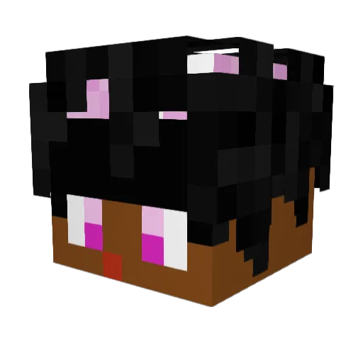 lemonistuff Minecraft avatar head, 3D render