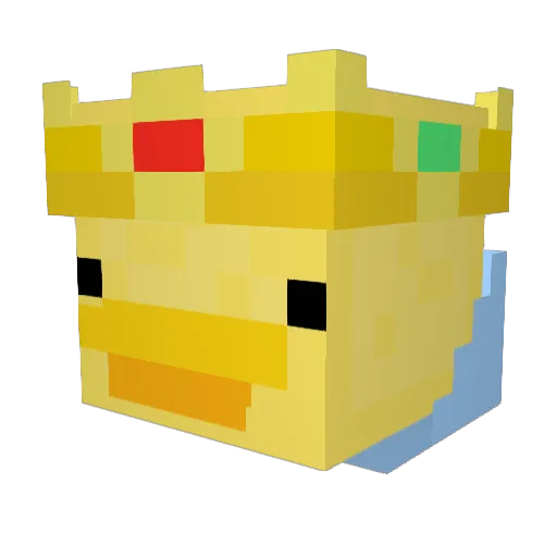 lemonlimev4 Minecraft avatar head, 3D render