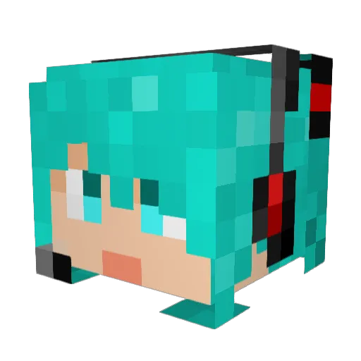 lemons_juice Minecraft avatar head, 3D render