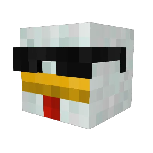 lemonshadow213 Minecraft avatar head, 3D render