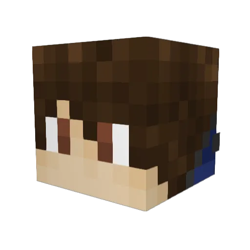lemur123y Minecraft avatar head, 3D render