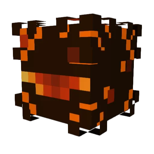 lemyou Minecraft avatar head, 3D render