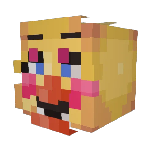 lenag12345 Minecraft avatar head, 3D render
