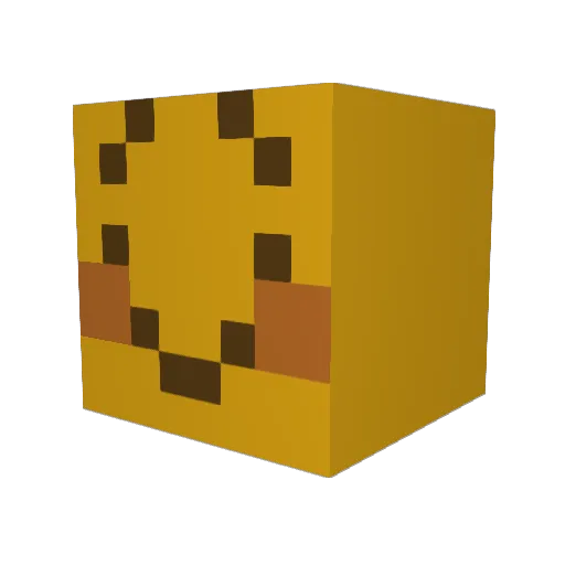 lenart_vermii Minecraft avatar head, 3D render