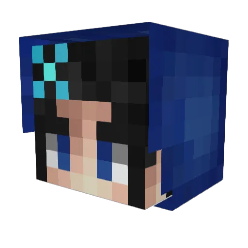 lengleng11905 Minecraft avatar head, 3D render
