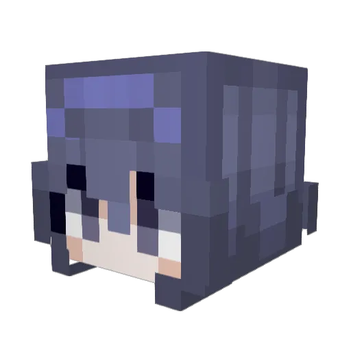 lenguyendepzai Minecraft avatar head, 3D render