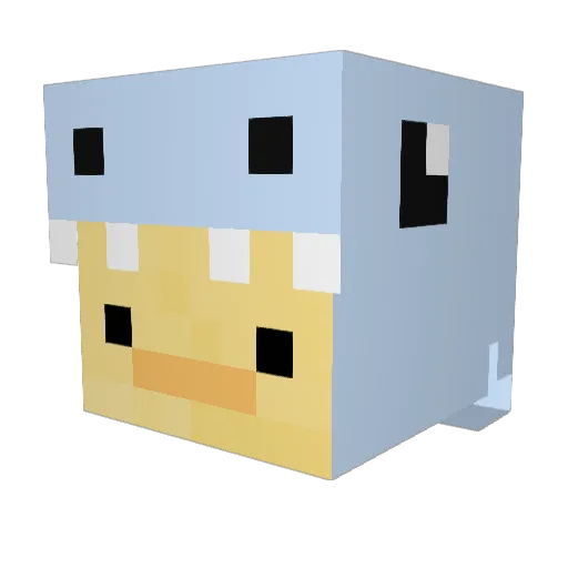 leninbacsi Minecraft avatar head, 3D render