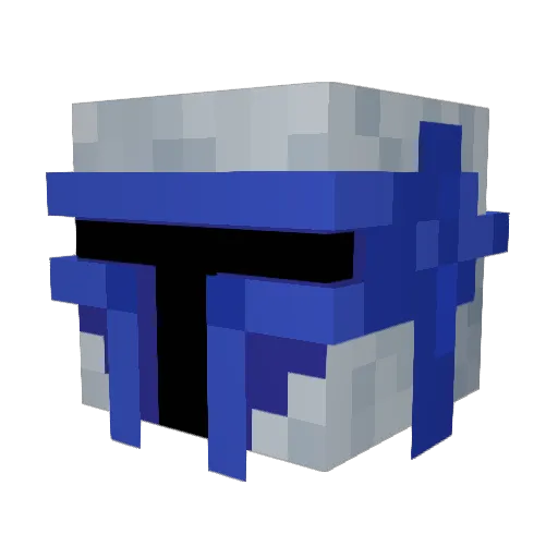 lenn_26 Minecraft avatar head, 3D render