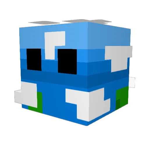 lennard1903 Minecraft avatar head, 3D render