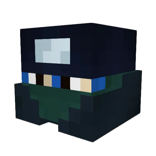 lennard_dk Minecraft avatar head, 3D render
