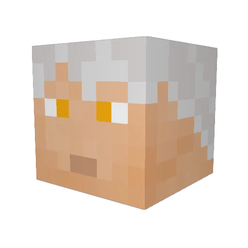 lennart1591 Minecraft avatar head, 3D render