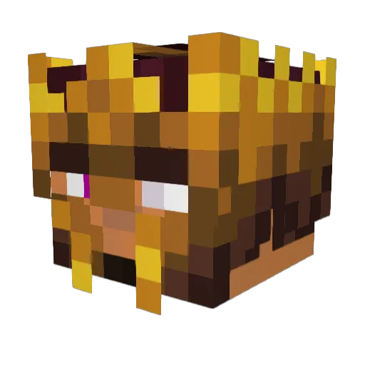 lennbo1247 Minecraft avatar head, 3D render