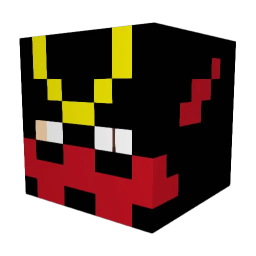 lennie969 Minecraft avatar head, 3D render