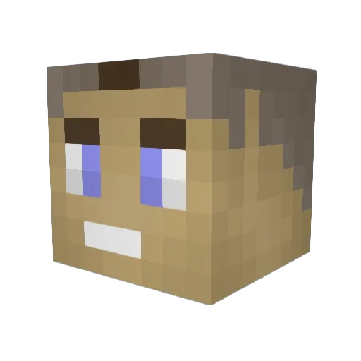 lennieboy007 Minecraft avatar head, 3D render