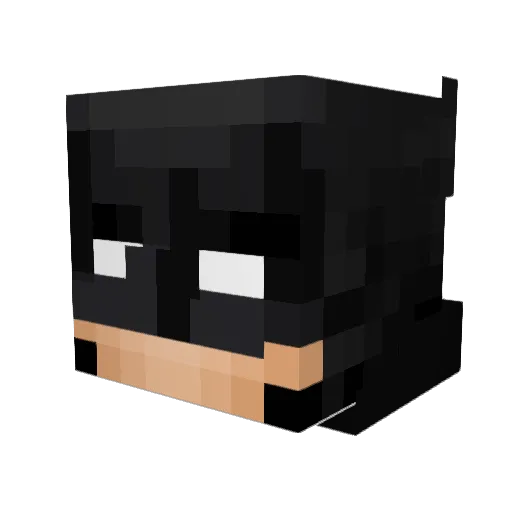 lennprk Minecraft avatar head, 3D render