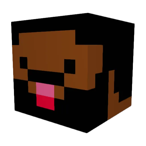lennstan Minecraft avatar head, 3D render