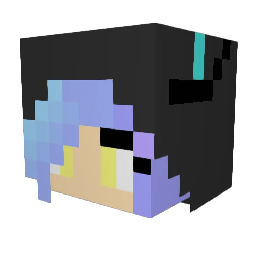 lenny082020 Minecraft avatar head, 3D render